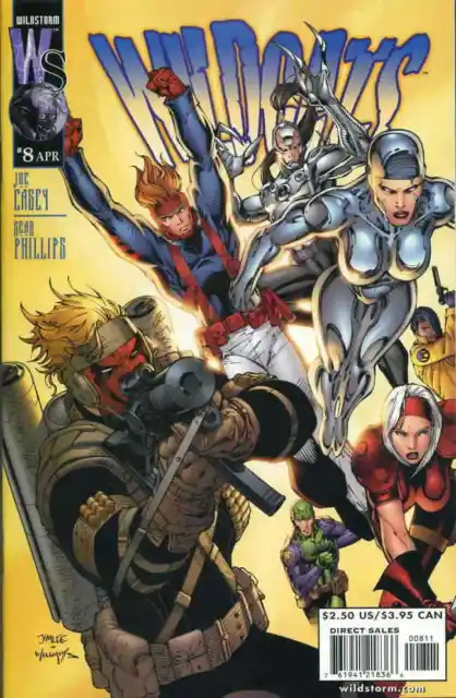 Wildcats (2nd Series) #8A VF/NM; WildStorm | Jim Lee variant - we combine shippi