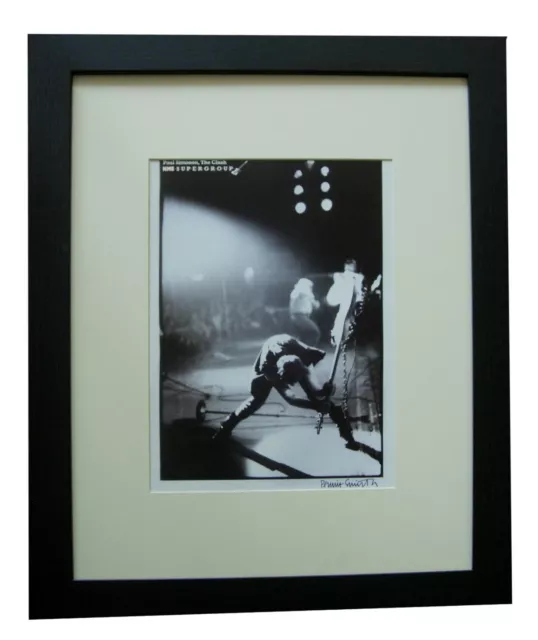 The Clash+Photo+Picture+Poster+Ad+Rare Original Nme+Framed+Express Global Ship