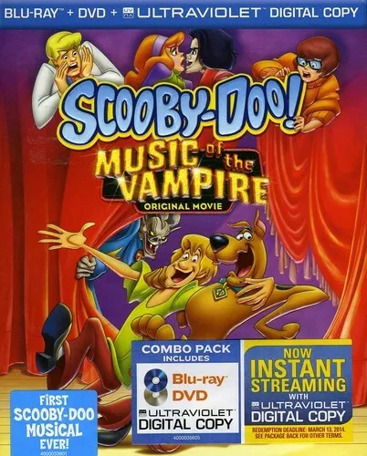 SCOOBY DOO! MUSIC of the Vampire [Movie-Only Edition] [Blu-ray] $10.89 ...