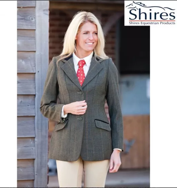 Shires Huntingdon Giacca in tweed