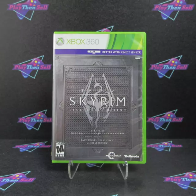 The Elder Scrolls V Skyrim Legendary Edition Xbox 360 - Complete CIB