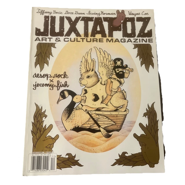 レア⭐️JUXTAPOZ 2009 OCT #105 SPECIAL COVER JUXTAPOZ