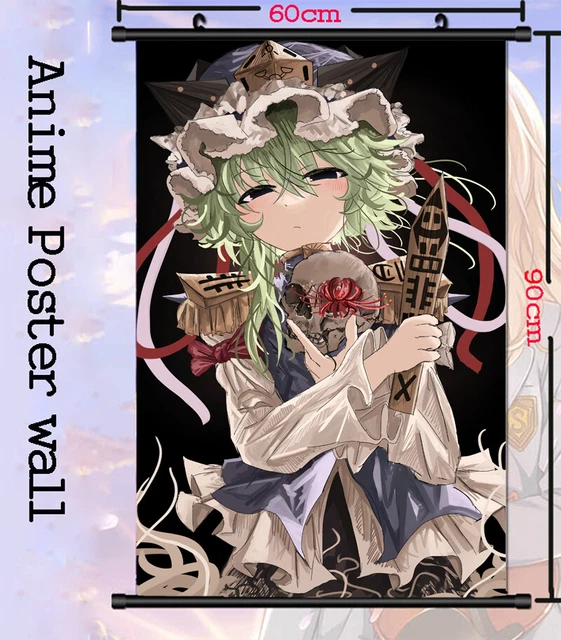 60x90cm Anime TouHou Project HD ART Home Decor Cartoon Wall Scroll Poster Gifts