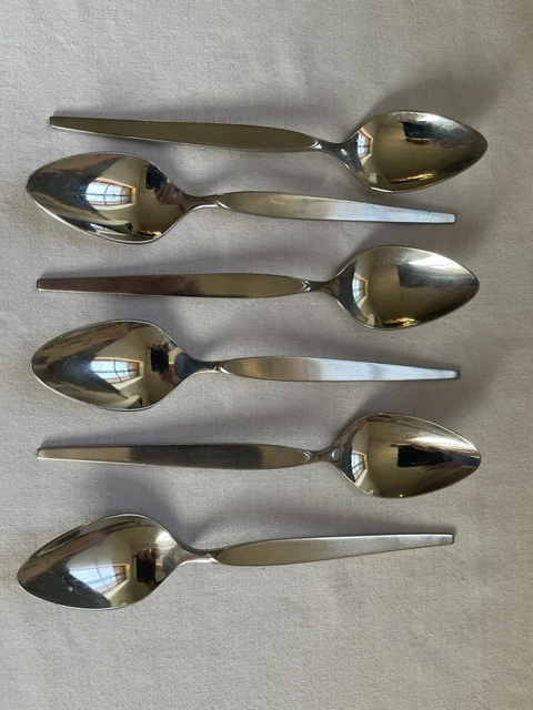 Oneida Community Stainless Satinique Teaspoons