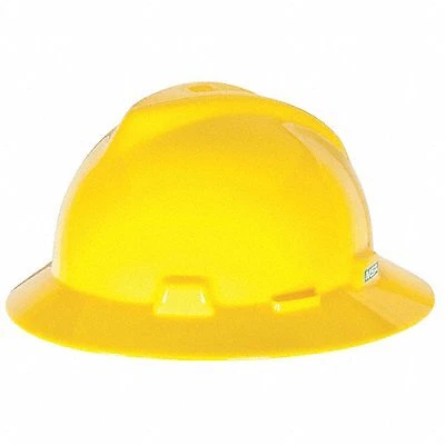 Hard Hat: Full Brim Head Protection, ANSI Classification Type 1, Class E,