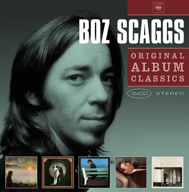 Boz Scaggs (5 Cd) Moments + Dancer + Silk Degrees + Middle Man + Down Two *New*