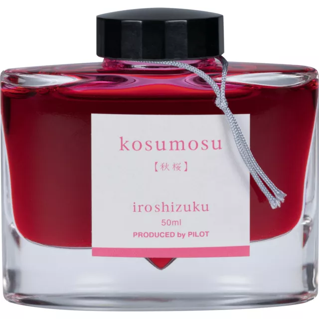 Namiki Pilot Iroshizuku Bottled Ink in Kosumosu Ink (Cosmos) Pink - 50 mL NEW