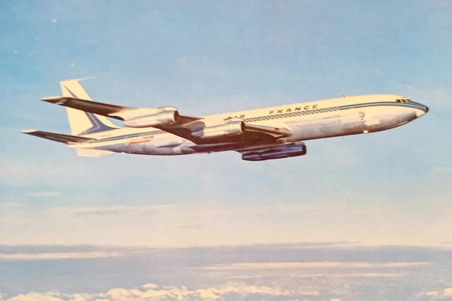 CARTOLINA AERONAUTICA - Boeing 707 B Intercontinental - 1970 ca. EUR 7 ...