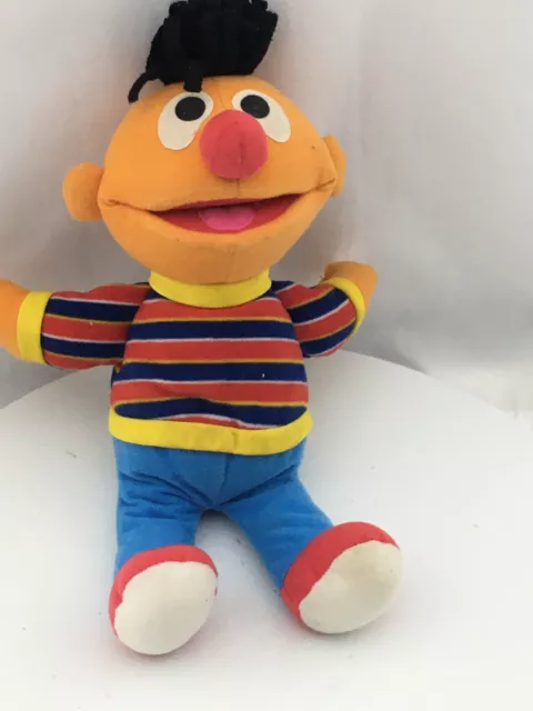 Fisher Price Sesame Street Plush Ernie Stuffed Plush 12"