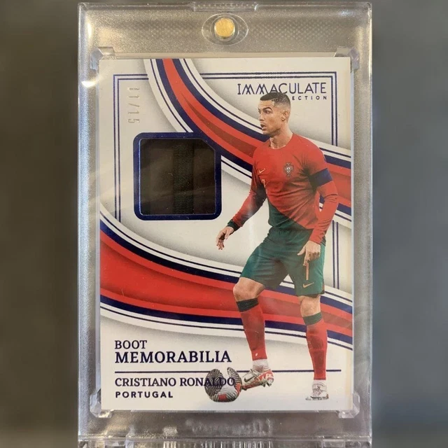 2020 PANINI IMMACULATE Cristiano Ronaldo Match Worn Jersey