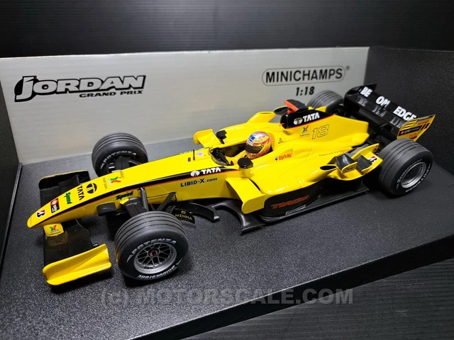 Monteiro Jordan Toyota F1 DAMAGED] Modellino F1 Minichamps 1