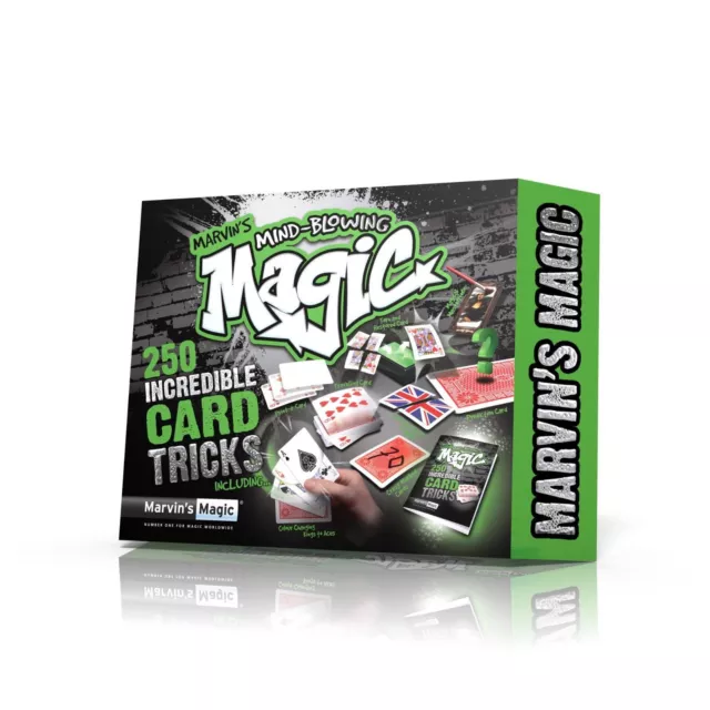 Marvins Mind Blowing Magic - 250 Incredible Card Tricks - Brand New!