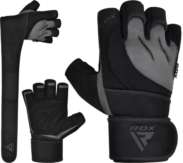 Weight Lifting Gym Gloves by RDX, Fitness Gloves for Men, Workout Equipment