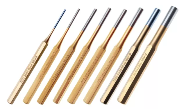 Splinttreiber 3-4-5-6-7-8-10-12mm Durchschlag Durchtreiber Splintentreiber 150mm
