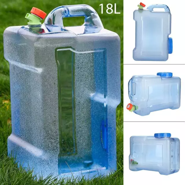 Wasserbehälter Hahn Trinkwasserkanister Kanister Wasserkanister Behälter 18L