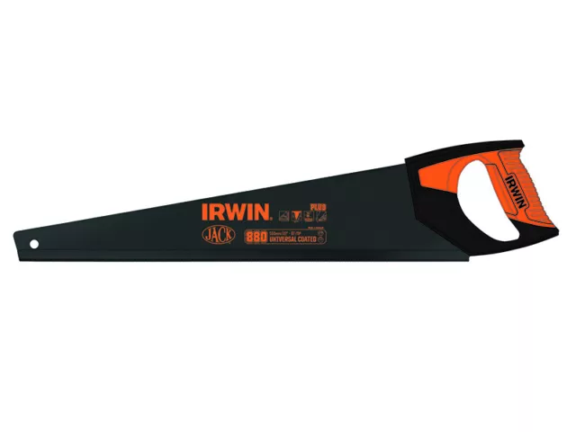 Irwin Jack 880 Un Universel Main Scie 550mm (22in) Revêtu 8 Tpi JAK880BUN22