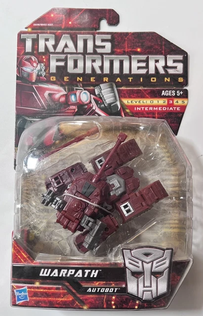Hasbro Transformers Generations Autobot Tank Mode Warpath Action Figure NIP Hasbro Transformers Generations Autobot Tank Mode Warpath Action Figure NIP
