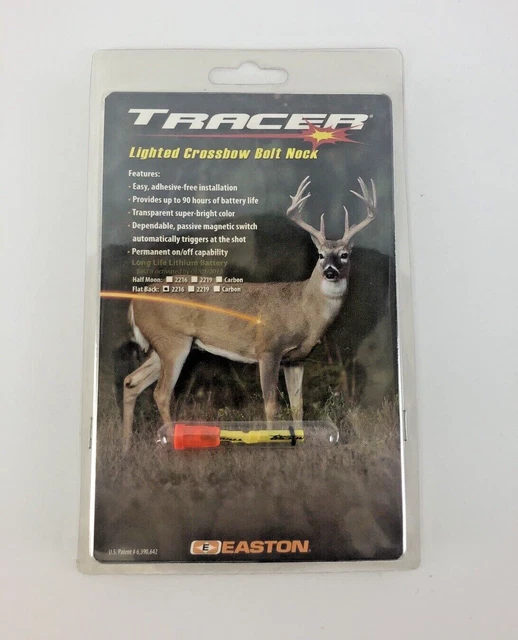 Easton Tracer Lighted Crossbow Bolt Nock Orange