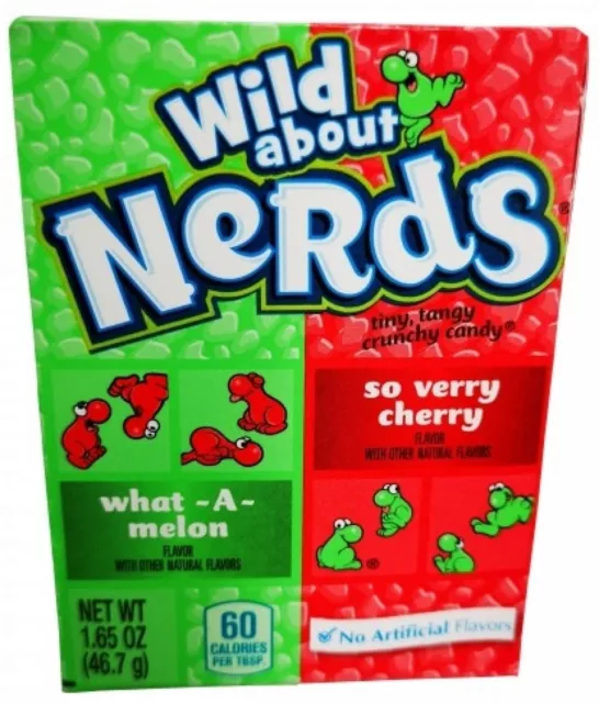 Wonka Nerds Wild Cherry Watermelon 46 gr