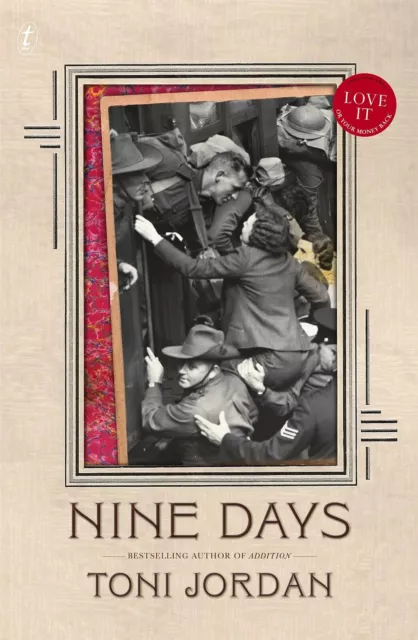 NEW Nine Days By Toni Jordan Paperback Book Fast Free Shipping AU NEW