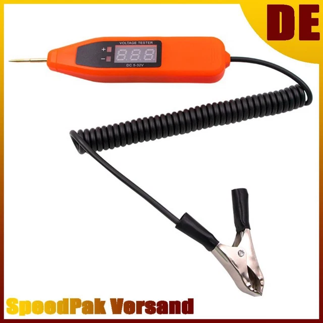 ❥ LI Q P R Tester di tensione elettrico digitale Penna di prova di tensione Auto Diagno
