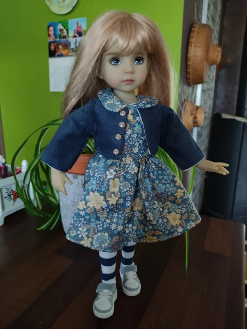 Tenue Victoria pour poupée Li'l Dreamer - Magda Dolls Créations