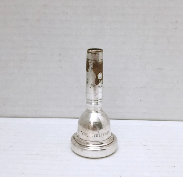Vincent Bach 1 1/2 G Mouth Piece Instrument Trombone Vintage Vincent Bach 1 1/2 G Mouth Piece Instrument Trombone Vintage