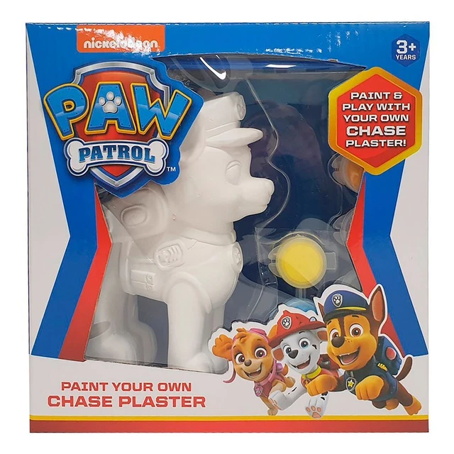 NEW PAW PATROL Paint Your Own Chase Plaster By Spotlight 14.00