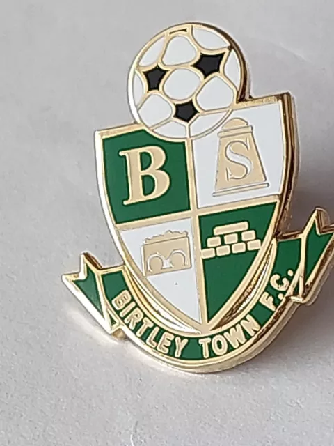 Birtley Town Fc Pin Badge Stud Fitting
