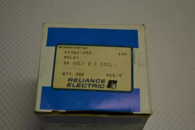 One New Reliance Electric Relay 69326-25R