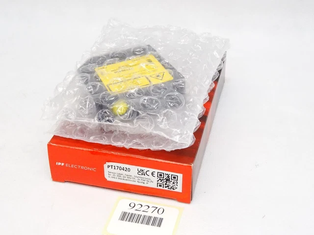 Ipf electronic Capteur Laser PT170420 / Neuf Emballage D'Origine