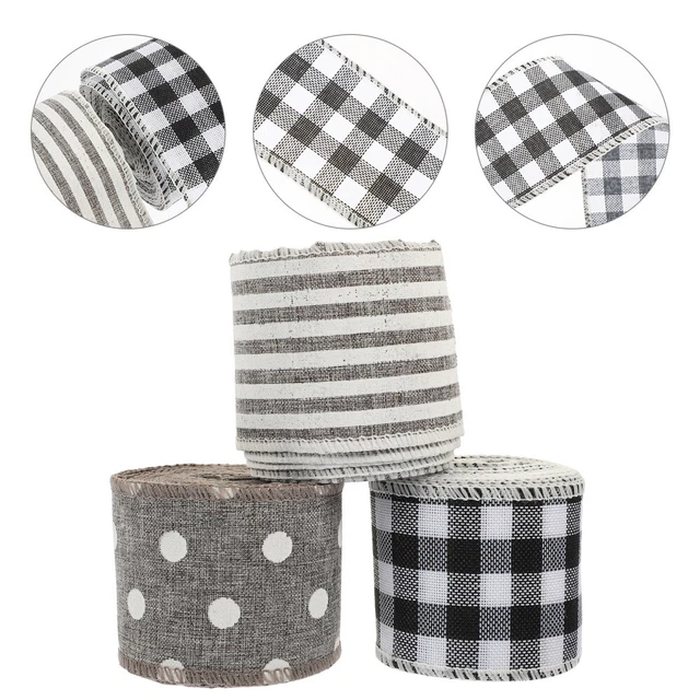3 rollen von Thema weihnachten Band Bogen, Bänder Für DIY