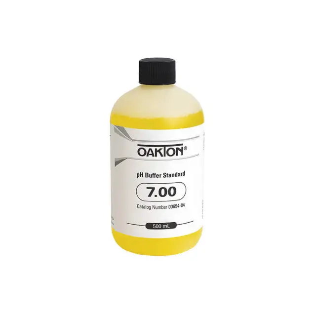 OAKTON 00654-04 Buffer Solution,pH,7.00,500 mL