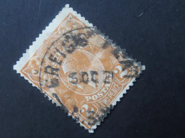 Greig's Flat New South Wales Postmark -1921 on KGV 2d Orange - Closed 1970