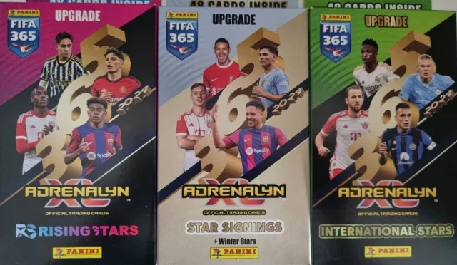 Panini FIFA 365 Adrenalyn XL 2024 UPGRADE Rising/Signing/Winter Star Limited