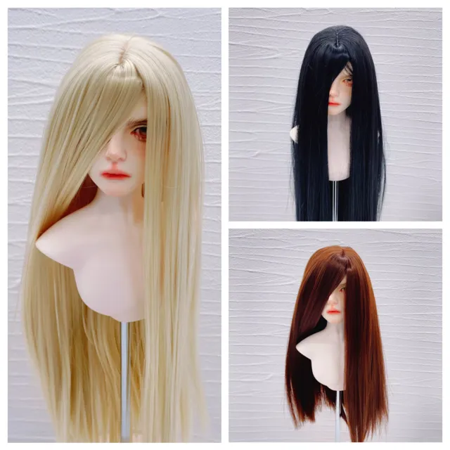 Dolls Long Straight Wigs for 1/3 1/4 1/6 BJD Fashion Doll DIY Doll Accessories