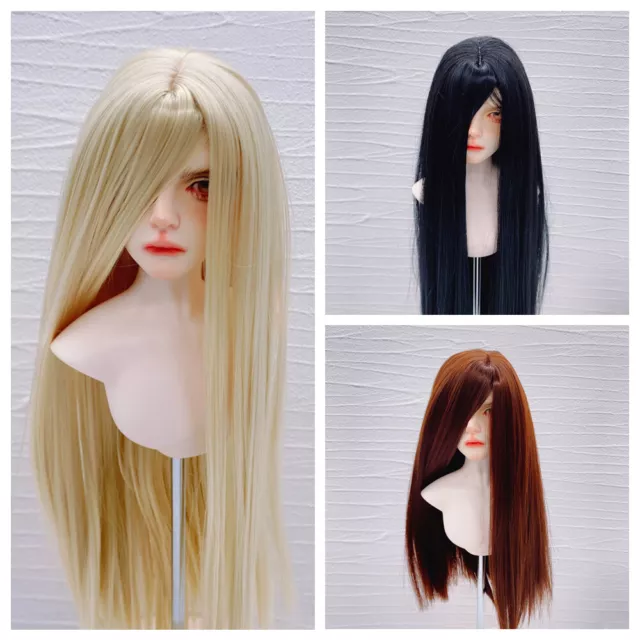 Dolls Soft Long Straight Wigs for 1/3 1/4 1/6 BJD SD Doll DIY Accessories Toy