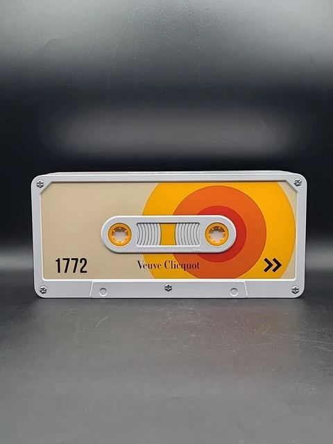Caja de cassette edición limitada Veuve Clicquot portabotellas de champán