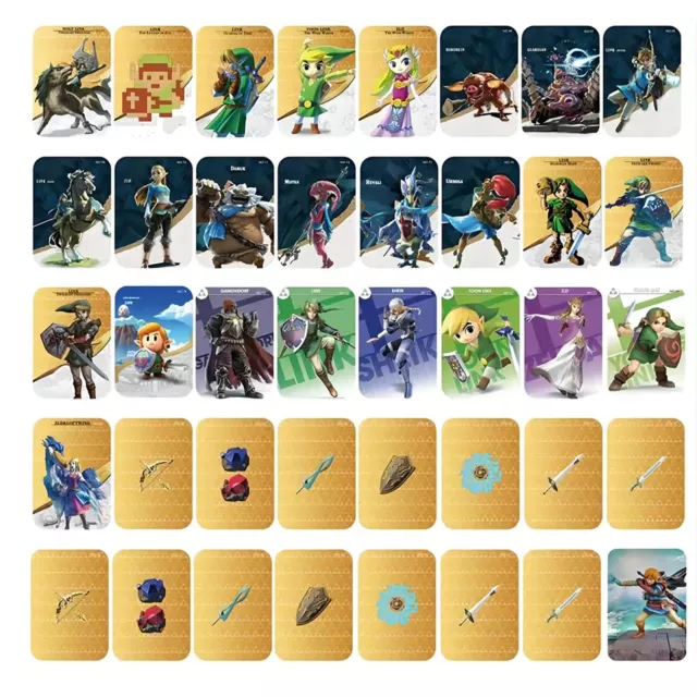 Mini NFC Cards Compatibel with Legend of Zelda Breath of The Wild Botw With Box 3