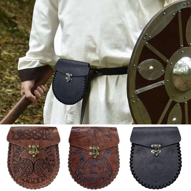 Costume borsa pirata vintage cintura borsa cinturabile portafoglio cintura borsa