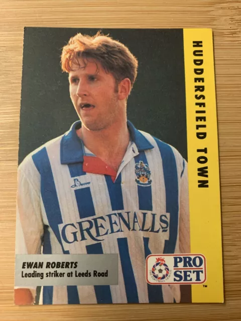 Ewan Roberts Huddersfield Town FC Pro Set 1991/92 Fußballkarte