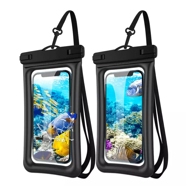 Underwater Waterproof Phone Pouch Dry Bag Float Case Cover For iPhone Samsung