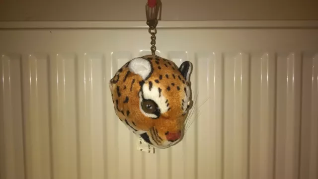 Jaguar Wild Cat Brown Eyes Keyring DP Leisure Show World