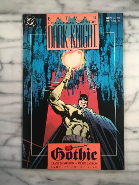 Batman: Legends of the Dark Knight #9 (1990-DC) **High+ grade** Gothic!