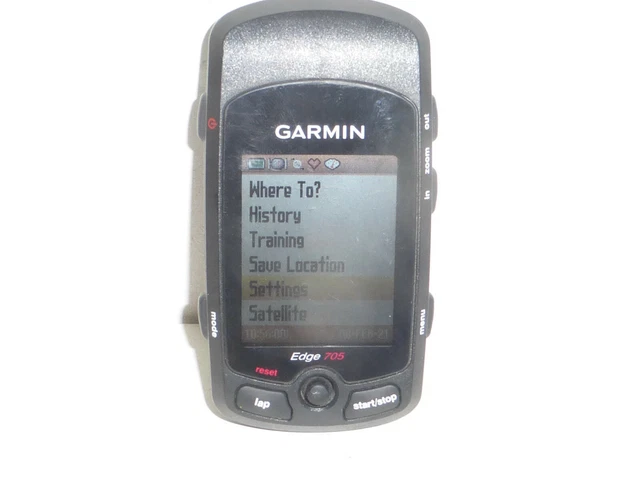 Garmin Edge 705 GPS Cycling Computer Speed/Cadence Sensor GSC Tested Working
