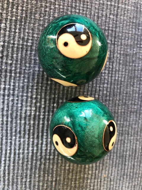 Boules de baoding chinoises vintage thérapie carillon relaxation méditation