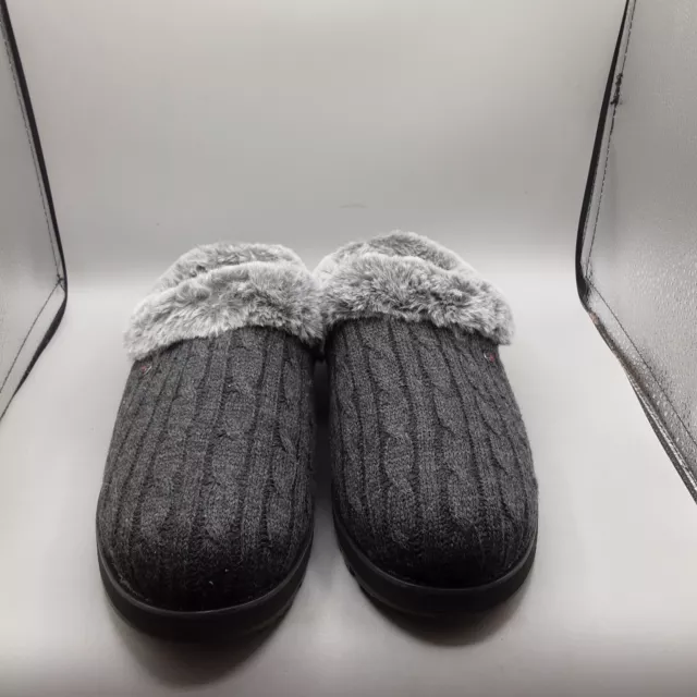 Bobs From Skechers Keepsakes Slippers Women's 8W Grey Charcoal Ice Angel 2