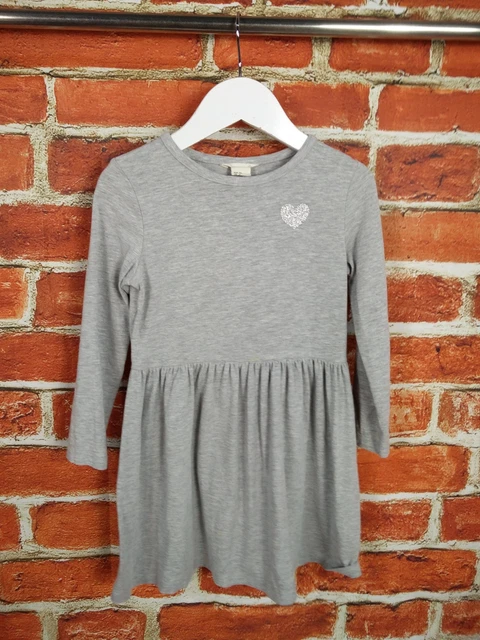 Pacchetto Abiti In Jersey A Maniche Lunghe Ragazze Età 5-6 Anni Joules Bluezoo H&M 116 Cm 4