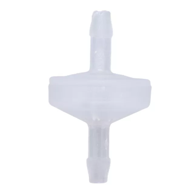 10PCS Barb Check Valve PP Plastic Ozone Resistant Diaphragm Single Way FST