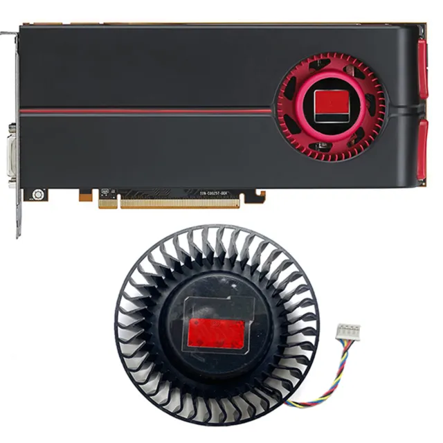 Graphics Card Cooling Fan for AMD HD6990 6970 6950 6930 6870 6850 7950 Turbo Fan
